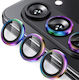 Samsung Galaxy Z Fold7 Enkay Hat-prince 9h Rear Camera Lens Aluminium Alloy Tempered Glass Film Colorful