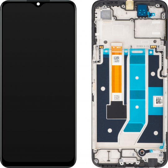 Oppo Οθόνη με Μηχανισμό Αφής για Oppo A78 5G (Μαύρο)
