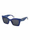 Zadig & Voltaire Women's Sunglasses with Blue Frame and Blue Lens