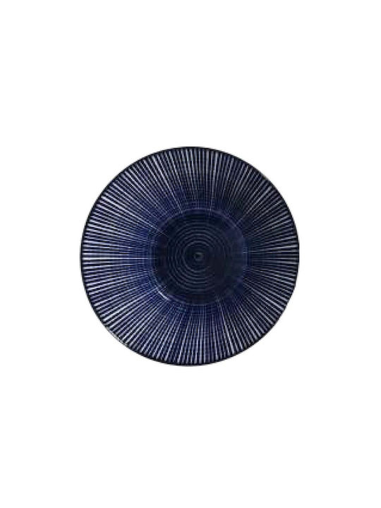 TnS Plate Shallow made of Porcelain Blue 27cm