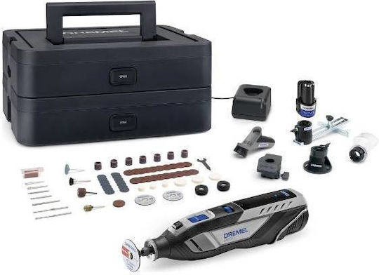 Dremel 8250-5/65 Περιστροφικό Πολυεργαλείο Brushless 12V 2x2Ah με Ρύθμιση Ταχύτητας