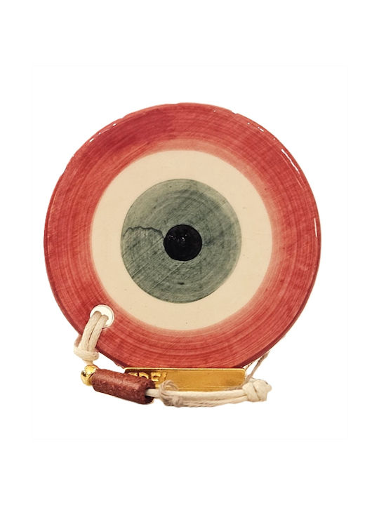 La Belle Maison Handmade Tabletop Lucky Charm Burner Red Ceramic 8x8.5cm 1pcs