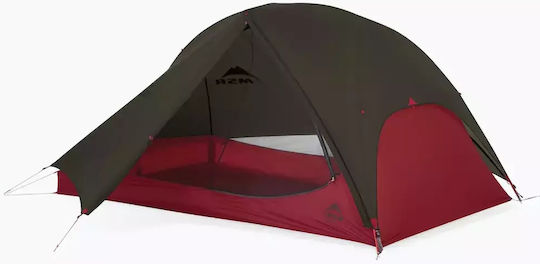MSR FreeLite 2 V3 Лятна Къмпинг Сцена Igloo За Катерене Зелена с Двойна Плат за 2 Хора Водоустойчива 1200mm 213x127x100см