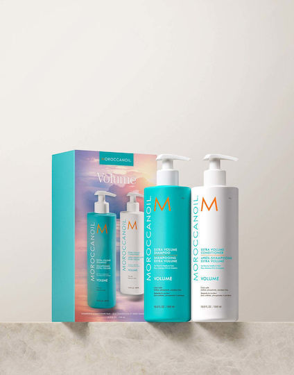 Moroccanoil Seturi Pentru Par Volum Pentru Păr Subțire Cu Șampon Și Balsam 2 Bucăți