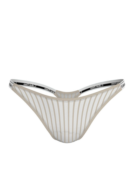 Calvin Klein Damen Zeichenfolge Pelican