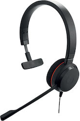 Jabra Evolve 20 Mono On Ear Multimedia Ακουστικά με μικρόφωνο και σύνδεση USB-A