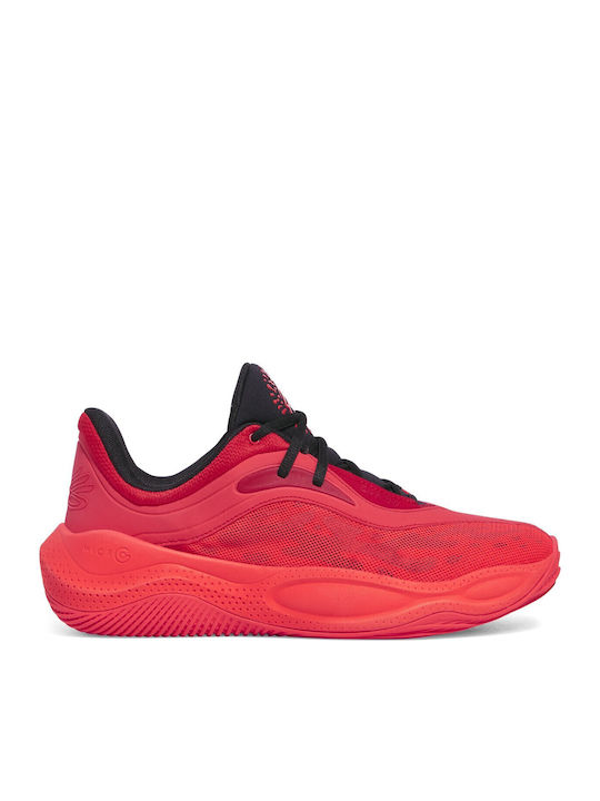 Under Armour Splash Niedrig Basketballschuhe Rot