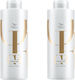 Wella Oil Reflections Seturi Pentru Păr Iluminare Pentru Păr Uscat Cu Șampon Și Ulei 2 Bucăți