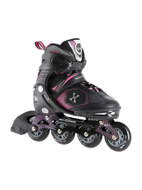 Αυξομειούμενα Rollers Nils Extreme Na9080 Μαύρο...