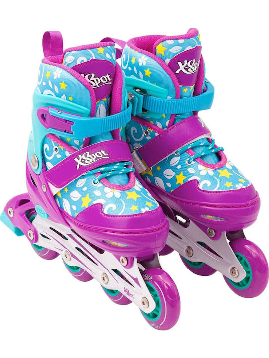 Rollschuhe Xspot Verstellbar Aluminium Mehrfarbig Größe 34-37