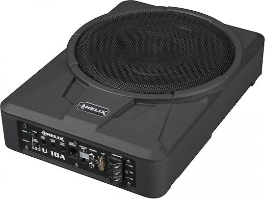 Helix U 10A Αυτοενισχυόμενο Subwoofer Αυτοκινήτου 10" 180W RMS με Κούτα