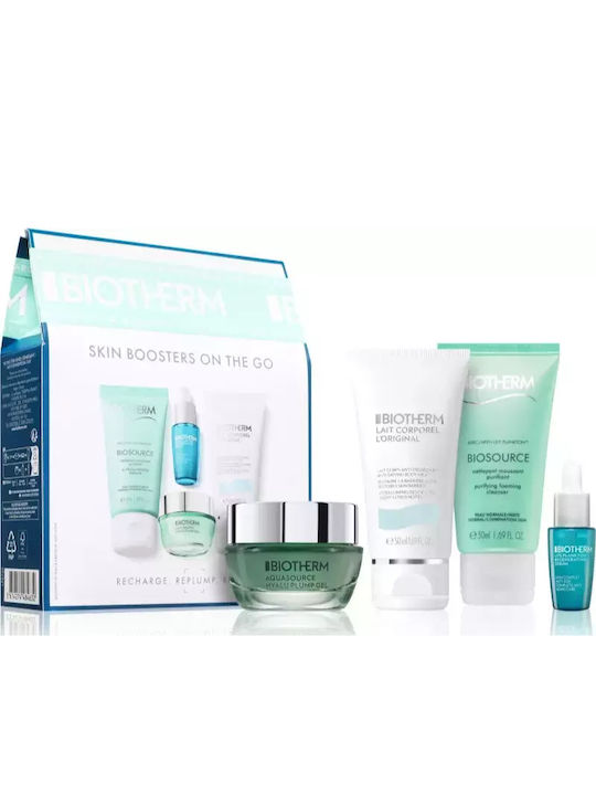 Biotherm Aquasource Hyalu Plump Gel Комплект за грижа за кожата за Хидратация