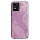 Sonique Marble Serie Hülle Vivo Y01 4G Violett
