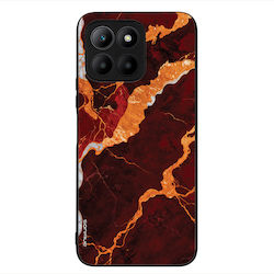 Sonique Marble Serie Hülle Honor 70 Lite 5G Rot
