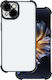 TelForceOne Anti Shock Chrome Back Cover Σιλικόνης 1.5mm Μαύρο (Galaxy A56)