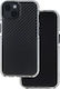 TelForceOne Acrylic Carbon Back Cover Σιλικόνης Μαύρο (iPhone 17e / 16e)