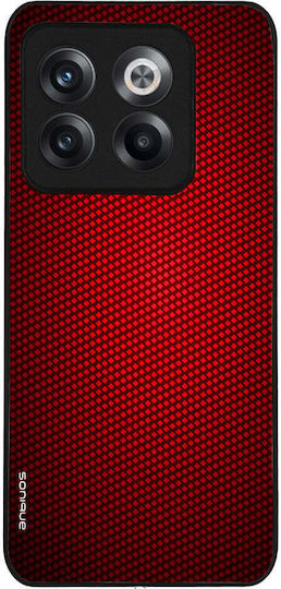 Θήκη Sonique Carbon Series Oneplus Oneplus 10t Κόκκινο