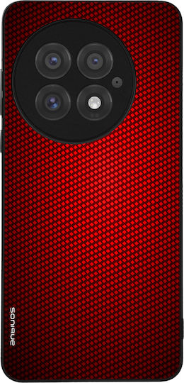 Husă Sonique Carbon Series pentru OnePlus OnePlus 13 5G Roșu