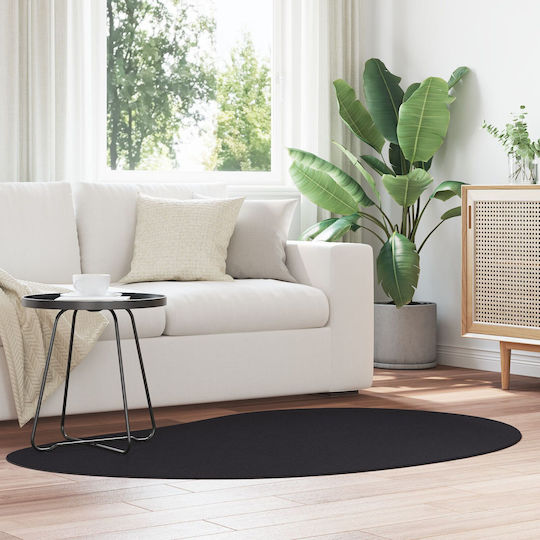 vidaXL Huarte Non-Slip Outdoor Rug Rectangular Black 120x170 cm
