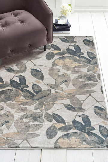 Beauty Home Χαλί Αντιολισθητικό 67x140cm Μπεζ, Λαδί