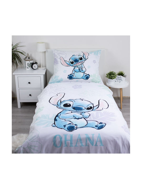 Disney Lilo And Stitch Ohana Set Kids Duvet Cov...