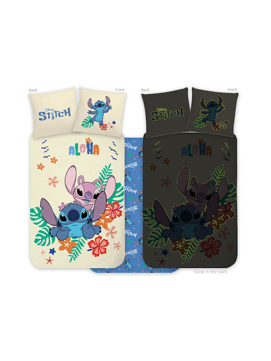 Disney Lilo And Stitch Aloha Set Kids Duvet Cov...