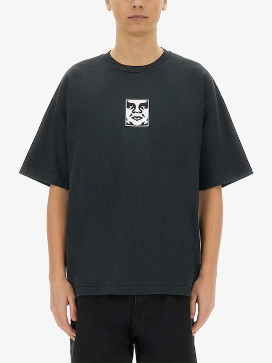 Obey T-shirt Pigment True Vintage Black