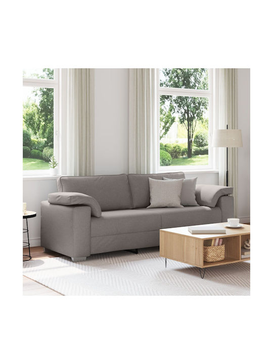 Триместен Диван Текстил Tabac Brown 219x77x82см.