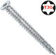 Zement-Schrauben Torx Verzinkt mit Durchmesser M7.5 und Länge 132mm 100Stück
