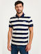 Men's Short Sleeve Polo Shirt Navy Blue