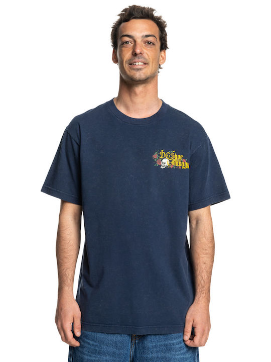 Standoff T-shirt Dress Blues