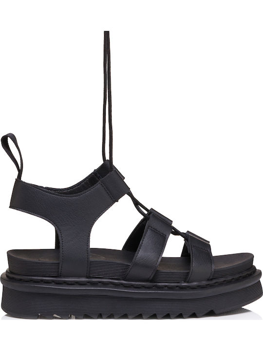 Alta Moda Women's Flat Sandals in Black Color