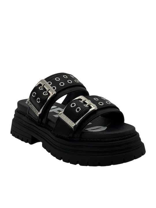 Buffalo Σανδάλια Black