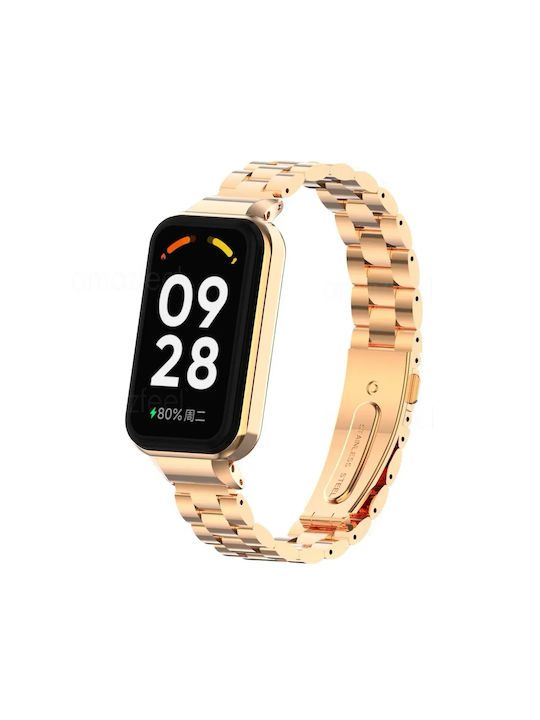 Brățară Metalică Pentru Xiaomi Smart Band 9 Pro Curea Smart Watch – Auriu Brățară Metalică Pentru Xiaomi Smart Band 9 Pro Curea Smart Watch – Auriu