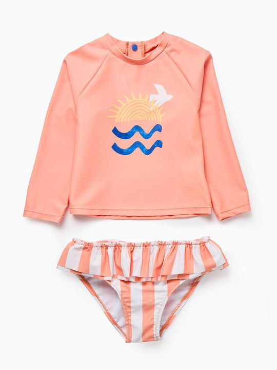 Zippy Kids Swimwear Swimwear Set Coral