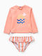 Zippy Costum de baie pentru copii Set Coral