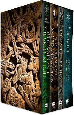 Myths And Legends (boxed Set): Sir Gawain And The Green Knight, The Legend Of Sigurd And Gudrún, The Fall Of Arthur & Beowulf: A Translation And Commentary J. R. R. Tolkien Harpercollins