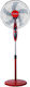 Primo Prsf-80643 Ventilator Pe Piedestal Putere 50W Diametru Ventilator 45cm Roșu