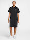 Sportswear Mini Αθλητικό Φόρεμα Κοντομάνικο Black