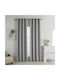 Beauty Home Perdea Opacă Cu Capse Elite Art 8392 Gri 140x270 cm
