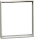 60x60 Алуминиева Външна Монтажна Рамка Бяла Universe 1-u004947