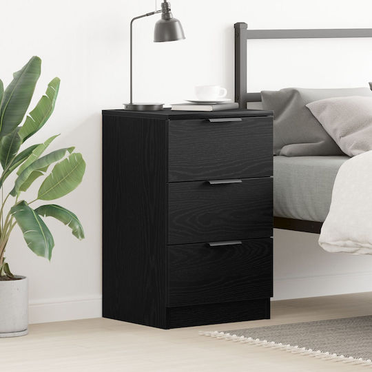 Комод Дървен Black oak 40x65x65см