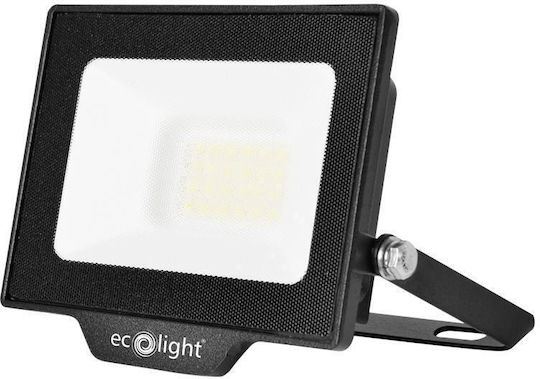 Eco Light Rezistent la apă Proiector LED 20W Alb Natural 4000K IP65