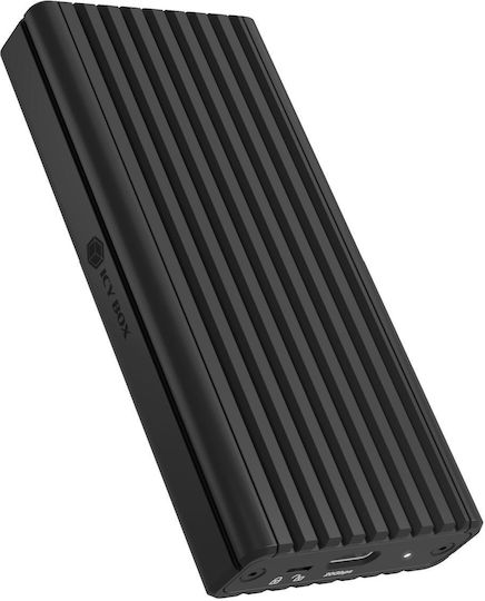 Icy Box External Case for Hard Drive M.2 PCI Express with Connection Type-C