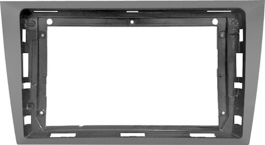 Volkswagen Vw Golf 6 2008 2013 Car Display Touch Sound System 9" Inch Vw Silver Android Mounting Frame Fascia Car Radio Panel Dash Factory Type Plastic Frame