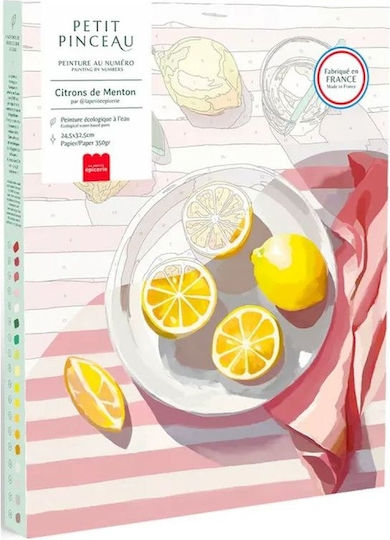 Malen nach Zahlen Leinwand Citrons De Menton La Petite