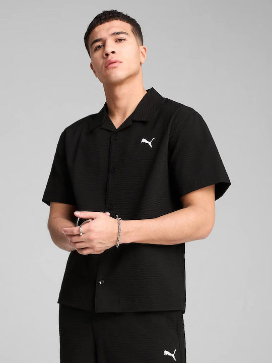PUMA Πουκάμισο Black