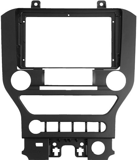 Ford Mustang 2015 2020 Car Screen Touch Sound System 9" Inch Android Mounting Frame Fascia Car Radio Panel Dash Factory Type Plastic Frame