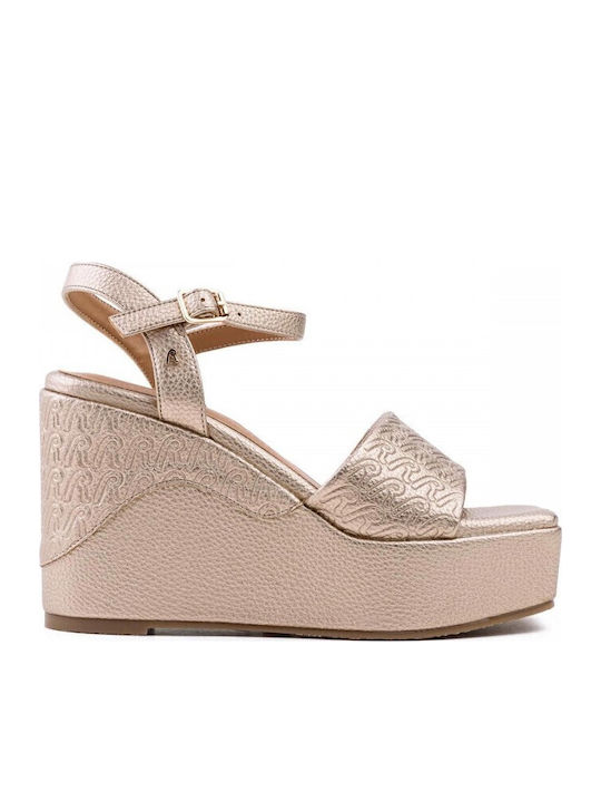 Replay Noelle Tone Women's Platform Shoes Gold