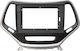 Jeep Cherokee 2014 Car Stereo Touch Screen 10" Inch Android Mounting Frame Fascia Car Radio Panel Dash Factory Type Plastic Frame